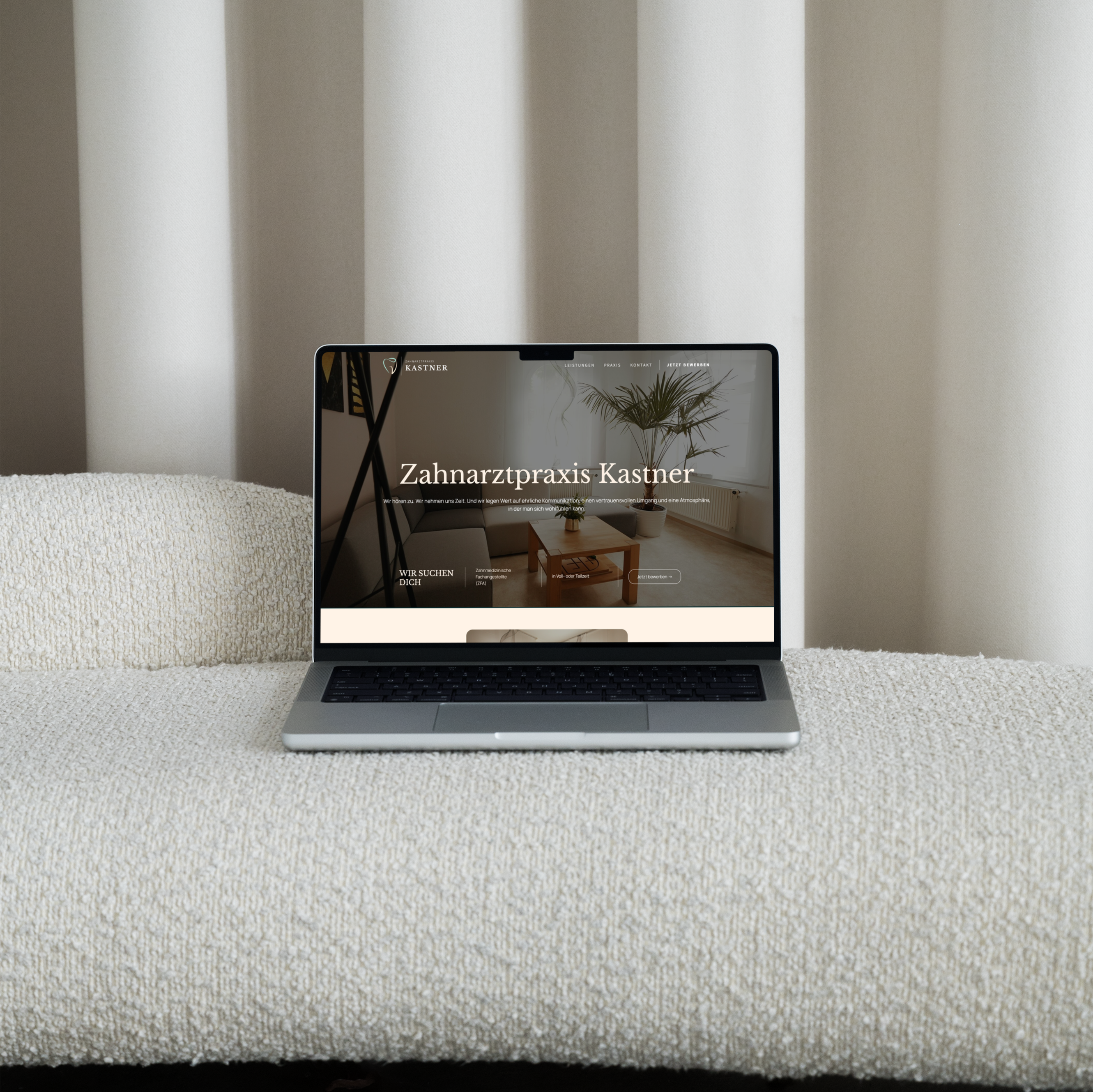 Webseite Zahnarztpraxis Kastner Eisfeld